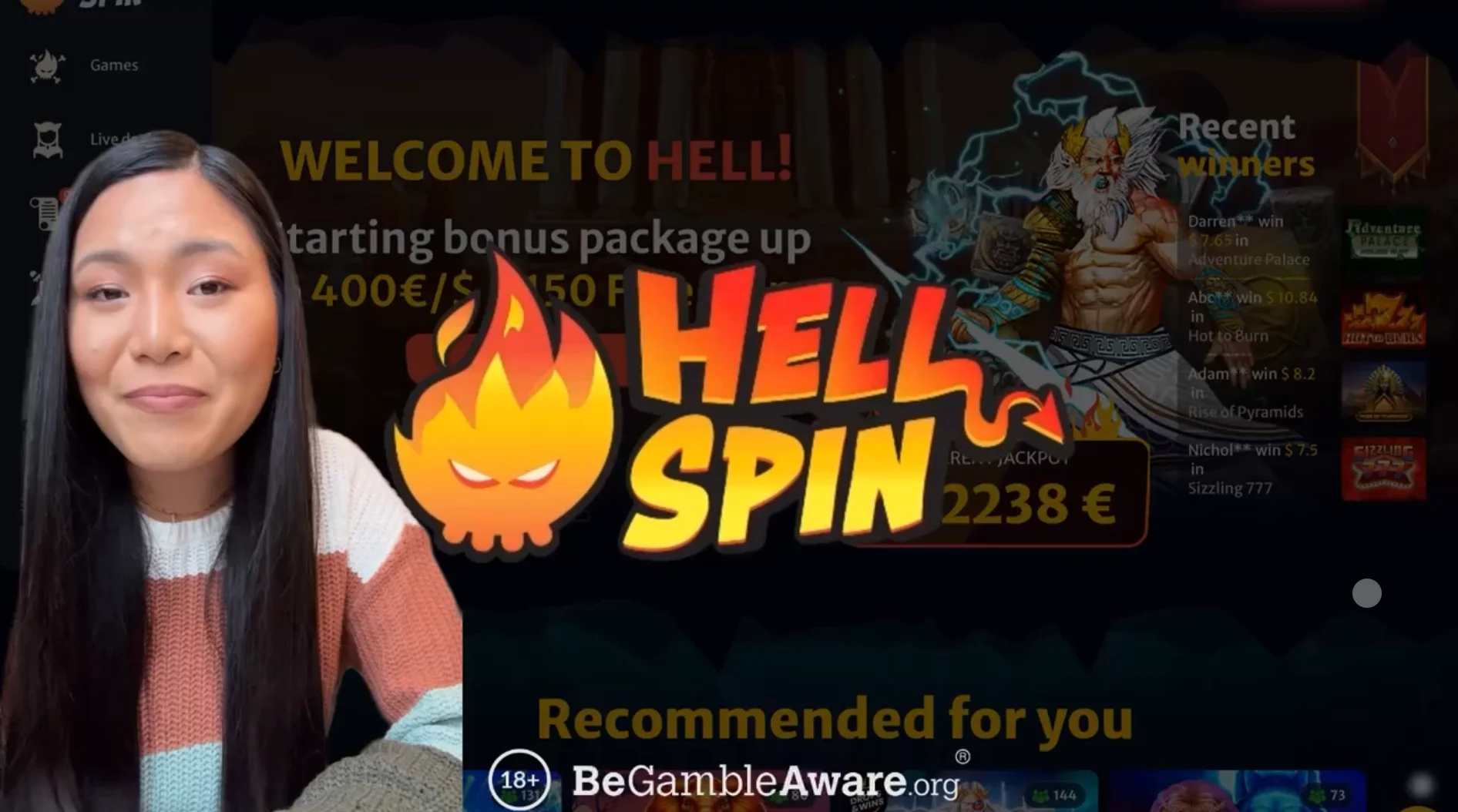 Jenny’s Honest Hell Spin Online Casino Review