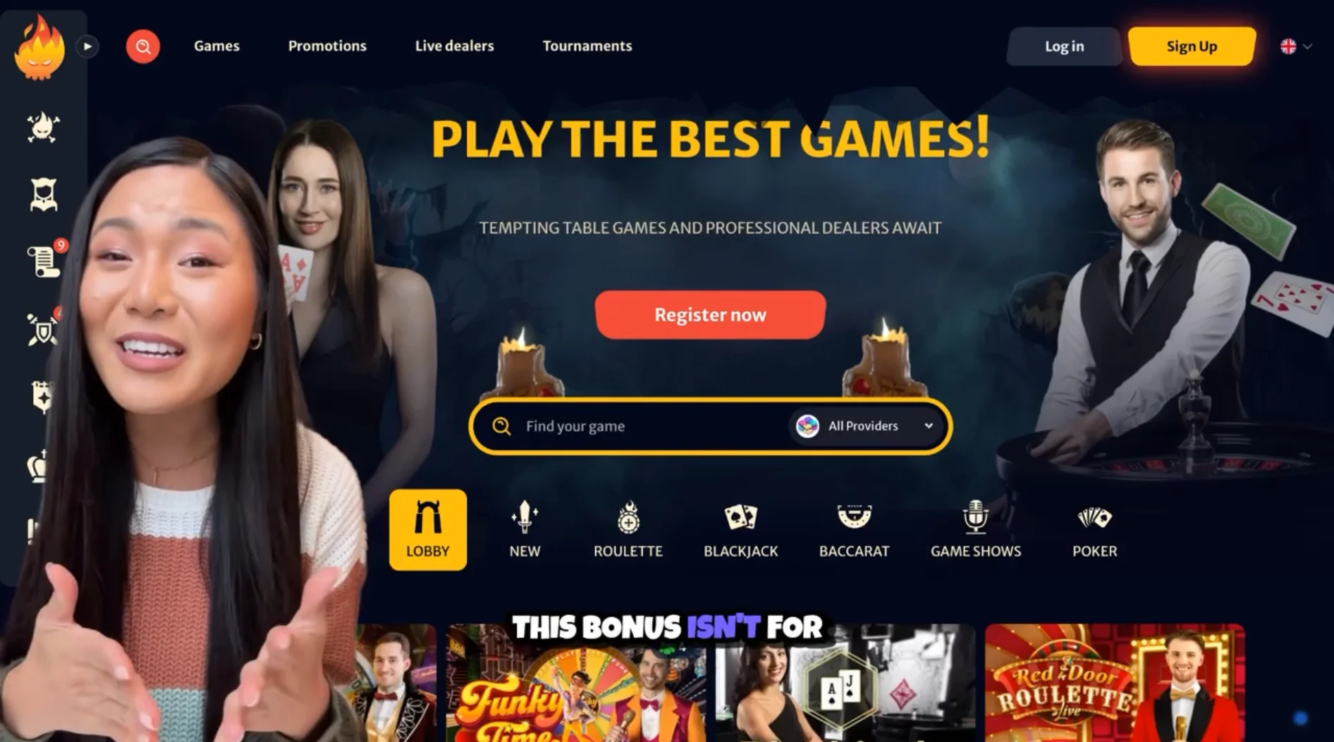 Hell Spin’s Live Casino Games